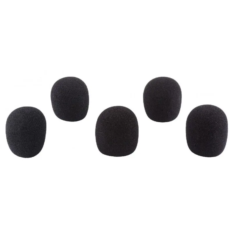 JBSYSTEMS - SET 5 ANTISOPLOS NEGRO PARA MICRÓFONO
