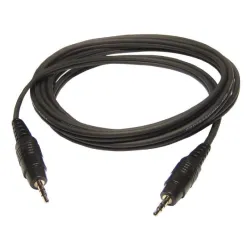 CABLE 1 JACK 3,5 MACHO ST A 1 JACK 3,5 ST MACHO 1,50M HILEC