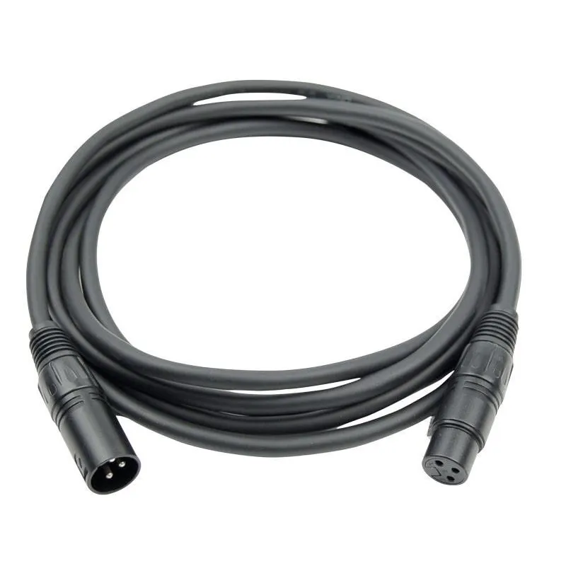 CDMX-5 CABLE DMX XLR MACHO A XLR HEMBRA 3P 5m HILEC