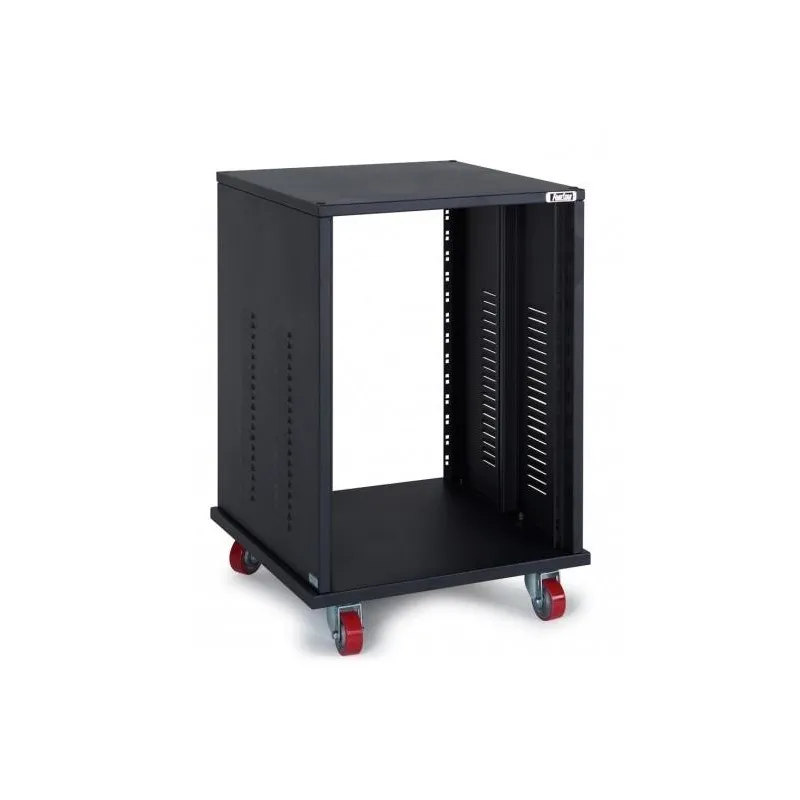 FRL-15U RACK METALICO 15U FONDO EXTRA CON RUEDAS