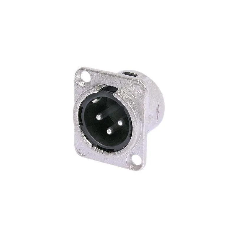 JB-115 NC-3-MD CONECTOR XLR BASE MACHO NEUTRIK