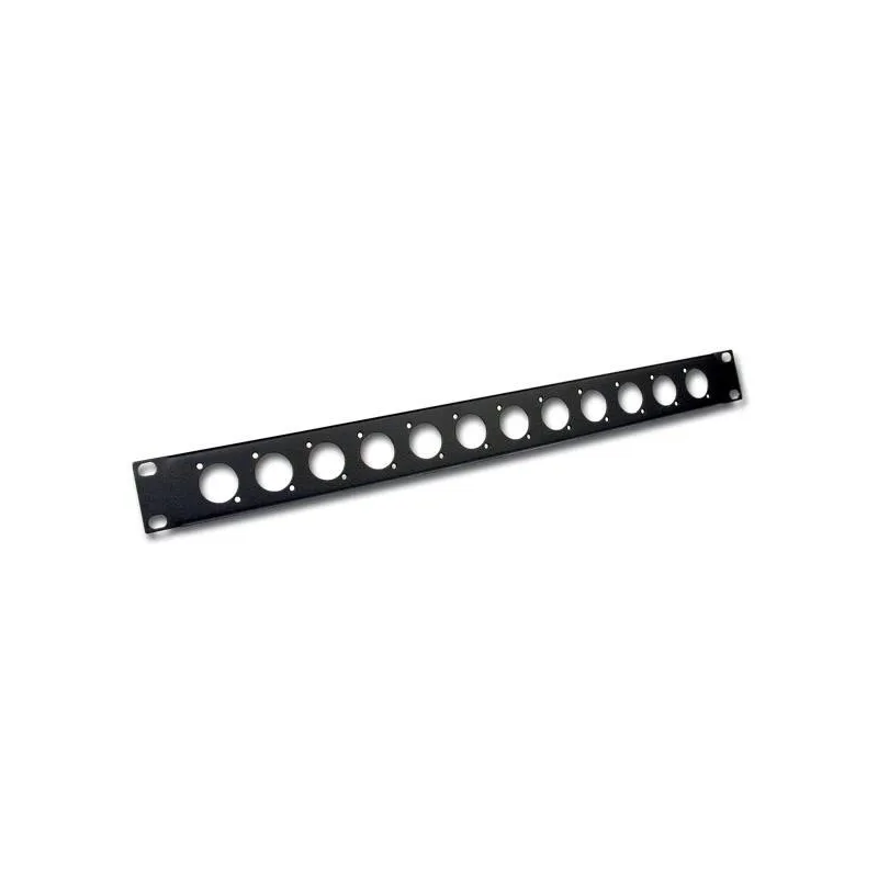TAPA CIEGA 1u 19\" METALICA PARA 12 XLR AUDIOPHONY