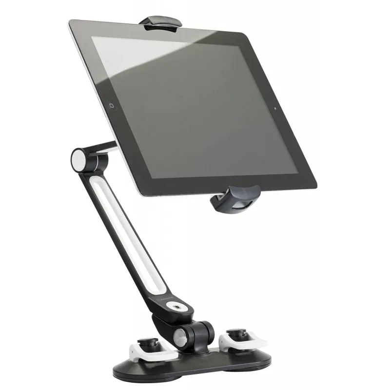 MEDIASTAGE4 SOPORTE TABLET DOBLE VENTOSA HILEC