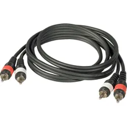 CABLE 2 RCA M ORO A 2 RCA ORO 0,5M