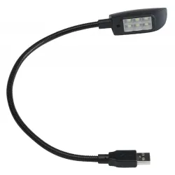 FLEXO LUZ CON 6 LED COB USB HILEC