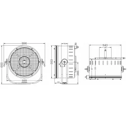FOCO ESTILO RETRO BT-VINTAGE BRITEQ