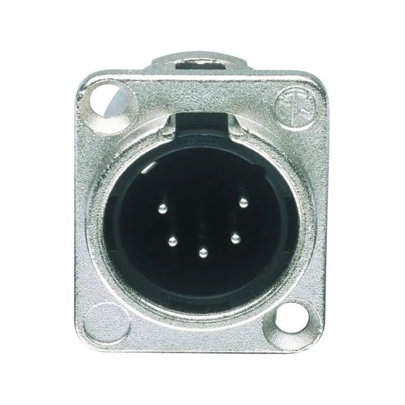 JB-116 NC-5-MD CONECTOR BASE XLR MACHO 5 CON