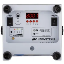 JBSYSTEMS - ACCU COLOR WHITE FOCO LED 6x10W RGBWA JBSYSTEMS (BATERÍA INCL.)