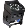 FOCO LED 6x10w RGBWA BATERIA ACCU COLOR-NEGRO JBSYSTEMS