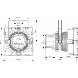 EXPO CANNON FOCO LED 37x 10W 6500K) BRITEQ