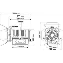 BRITEQ - BT-THEATRE 50WW TEATRO 50W 3200K BRITEQ