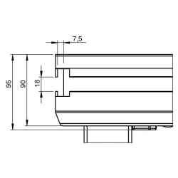 TARIMA 2 X 1m 750kg / m² NEGRA CONTESTAGE