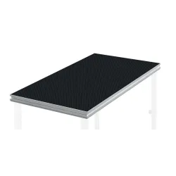 TARIMA 1 X 0,50m 750kg / m² NEGRA CONTESTAGE