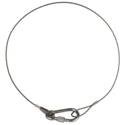 CABLE ACERO SEGURIDAD BRITEQ
