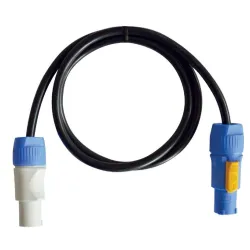 CABLE POWERCON NAC3FCA / NAC3FCB 3G 0,75mm 1m HILEC