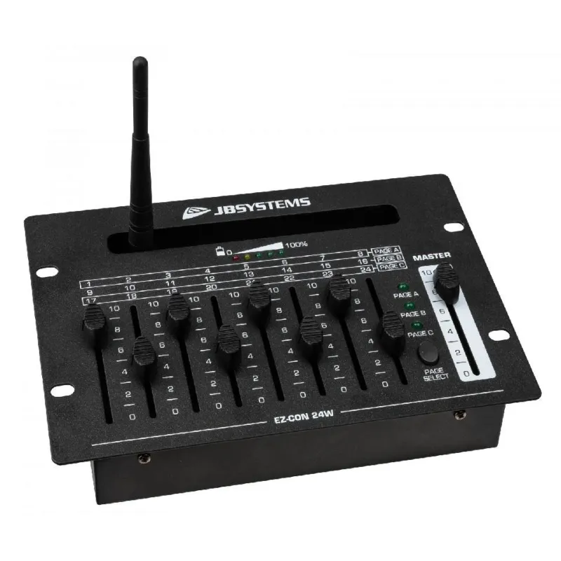 EZ-CON 24W JBSYSTEMS CONTROLADOR DMX 24 CH