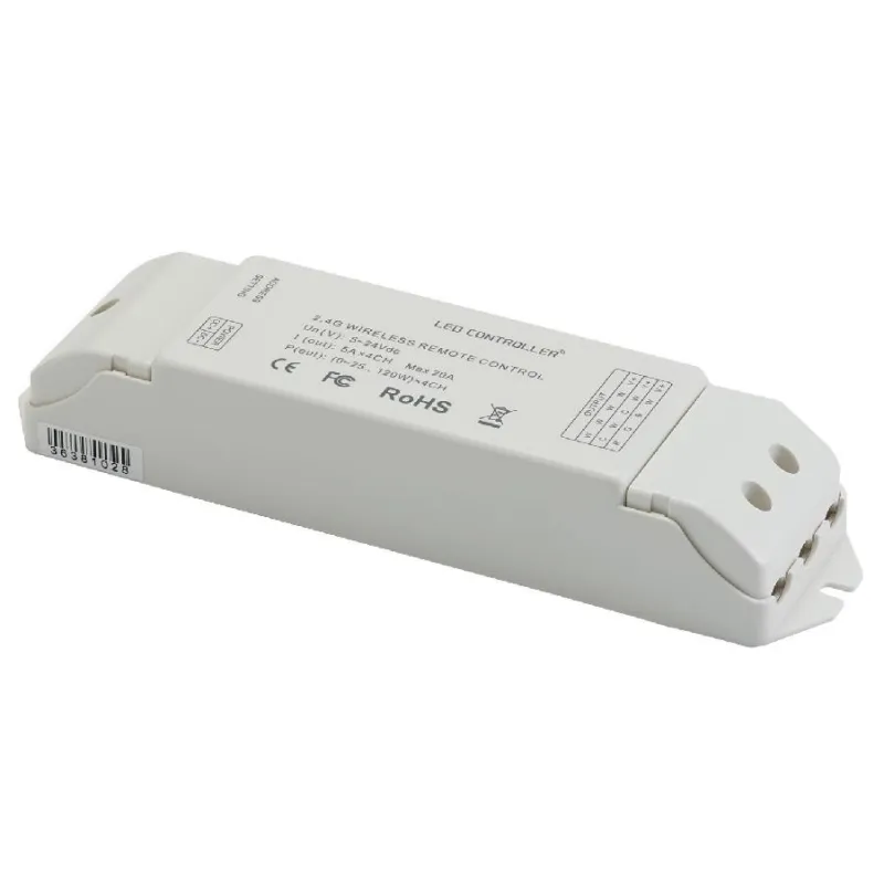 CONTEST - TAPEDRIVER-WIFI4 CONTROLADOR 2.4 GhZ 4CH 5-24VDC 4x5A CONTEST