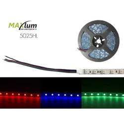 TIRA LED FLEX RGB 5m 60 LED/m 5050 24V IP-20 MAXLUM