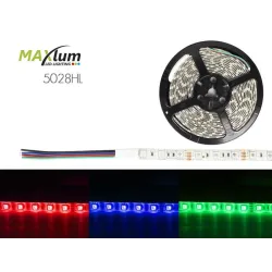TIRA LED FLEX RGB 5m 60 LED/m 5050 12V IP-65
