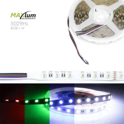 TIRA LED FLEX RGBW 6500K 5m 60 LED/m 5050 24V IP-20