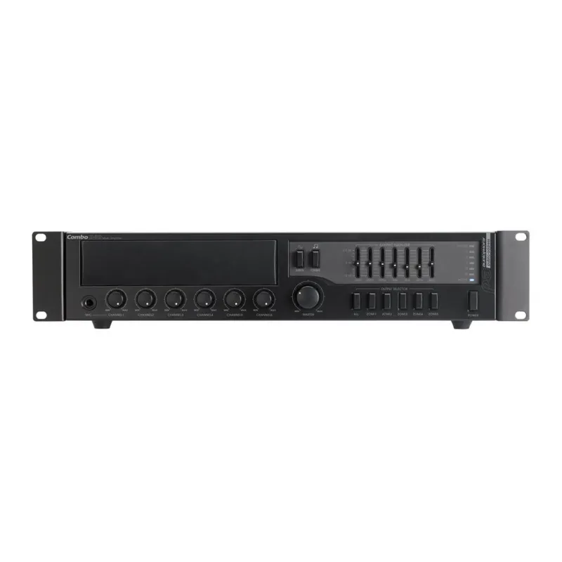 COMBO240 MEZCLADOR 6CH AMPLIFICADOR,100V AUDIOPHONY