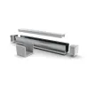 AL-P15 PERFIL ALUMINIO CANAL.TIPO U 2m 15mm TAPA FROST
