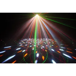 JBSYSTEMS - INVADER MULTIEFECTO LED 23W + LÁSER VERDE 200mw JBSYSTEMS