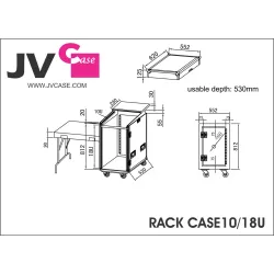 RACK CASE 10/18U JBSYSTEMS