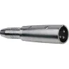 ADAP. XLR MACHO A JACK MACHO ST SET 2u