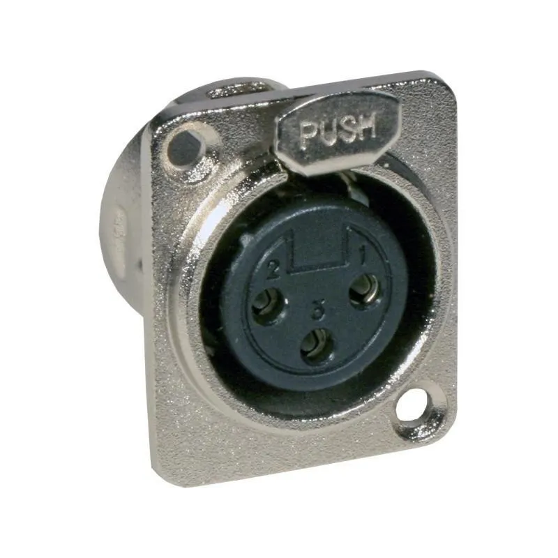 JBSYSTEMS XLR FEMALE CHASSIS D-SIZE