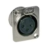 XLR HEMBRA BASE 3 PIN SET 2 u JB SYSTEMS