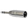 ADAP. XLR MACHO A JACK MACHO ST SET 2u