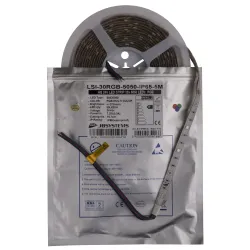 TIRA LED FLEX RGB 5m 30 LED/m 5050 24V IP-65 JBSYSTEMS