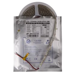 TIRA LED FLEX BL.CALIDO 5m 120 LED/m 3528 24V IP-65 JBSYSTEMS