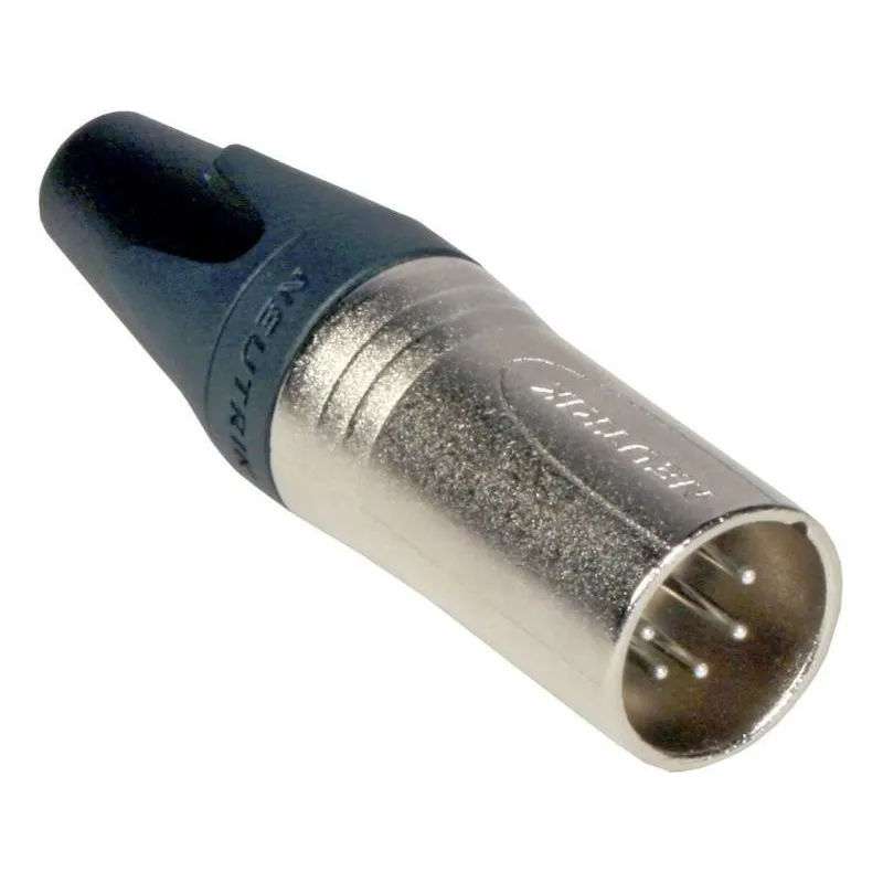 JB-206 NC-5-MX CONECTOR XLR 5 PIN MACHO NEUTRIK