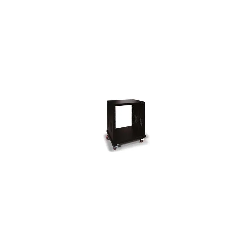 FRL-12U RACK METALICO 12U NEGRO+RUEDAS