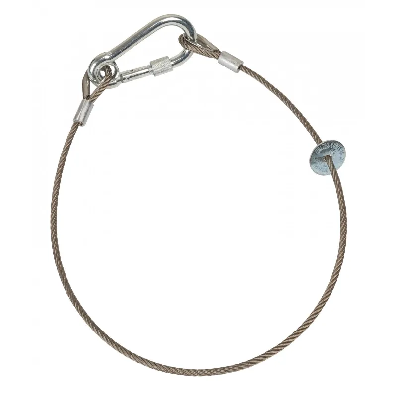 CABLE ACERO SEGURIDAD D4-60cm BRITEQ