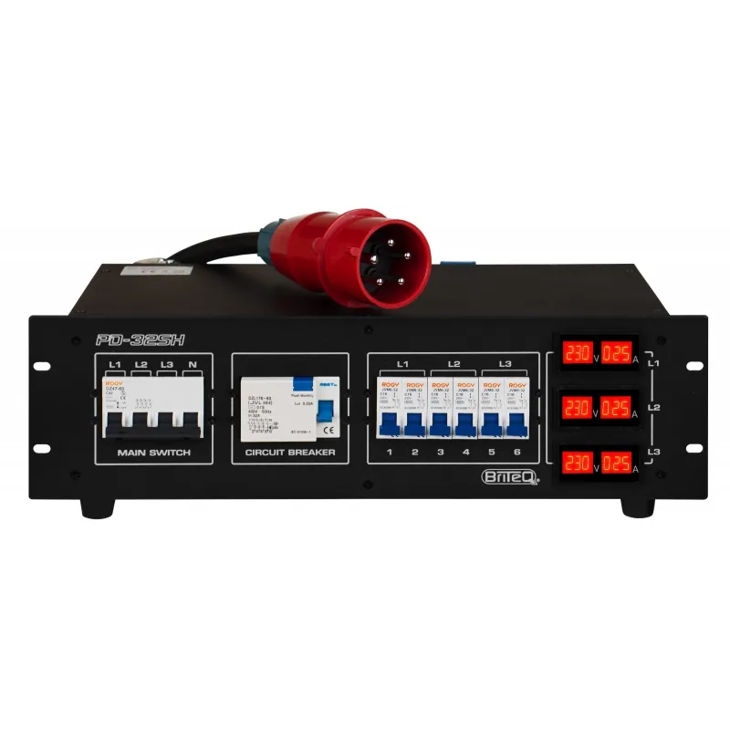 BRITEQ - PD-32SH DISTRIBUIDOR CORRIENTE BRITEQ