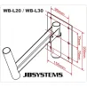WB-L30 SOPORTE PARED UNIVERSAL 40KG