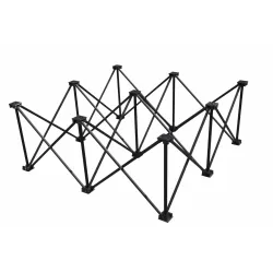 BASE EXTENSIBLE 1 x 1m NEGRO ALTURA 20cm BRITEQ