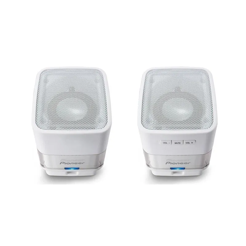 PIONEER S-MM201-W PAREJA MINI ALTAVOCES AMPL.USB  BLANCO