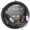COMBI CABLE IEC H / IEC M / XLR-M / XLR/ H 1m