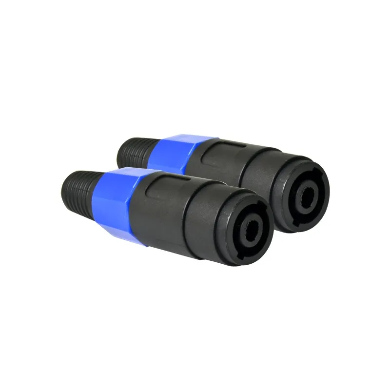 PROLOCK (SPEAKON) HEMBRA 4 PIN SET 2 u QP-AUDIO