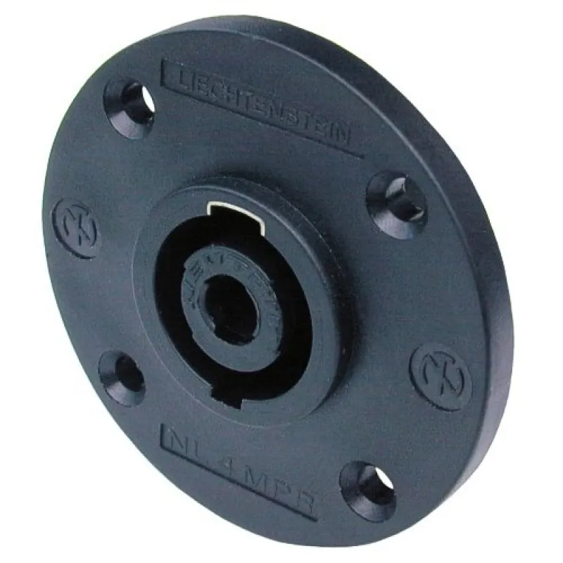 JB-215  NL-4-MP-R BASE REDONDA SPEAKON HEMBRA NEUTRIK