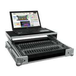 RACK CONTROLADOR + LAPTOP