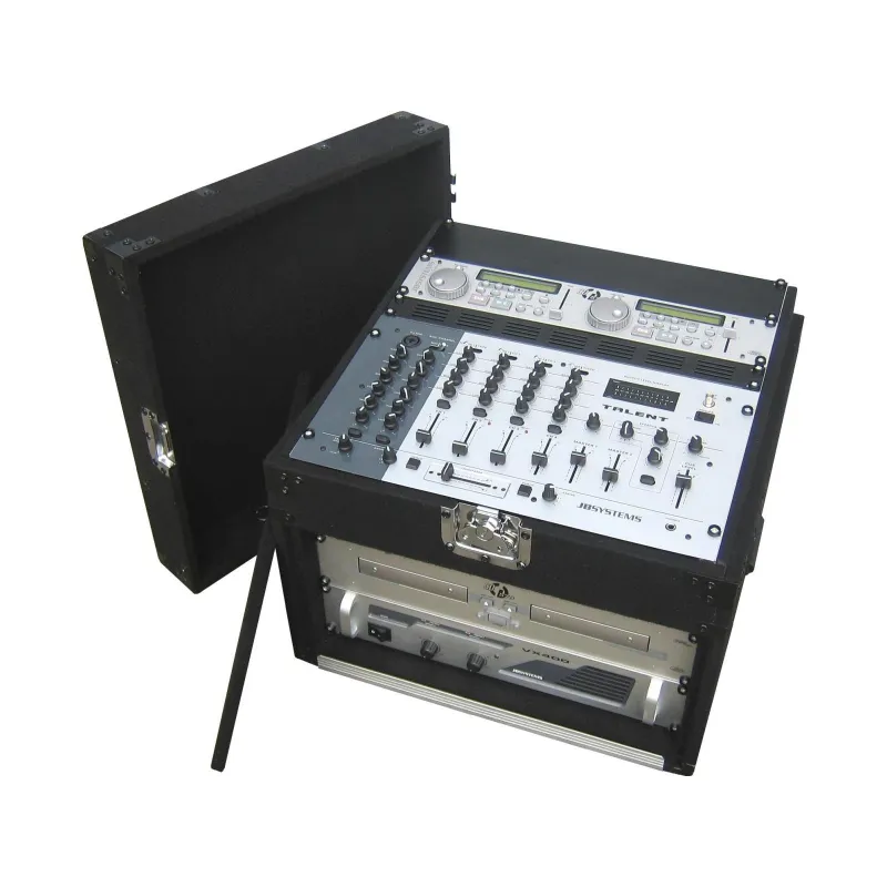 CARPET DJ-CASE RACK TRANSP. 5U MESA-CD-AMP