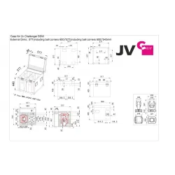 JVCASE CASE FOR 2xCHALLENGER BSW