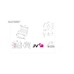 JVCASE CASE FOR 3xBT-BLINDER2 IP