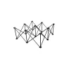 BASE EXTENSIBLE 1 x 1m NEGRO ALTURA 20cm CONTESTAGE
