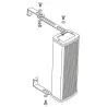 CLS880 COLUMNA 2 VIAS 8x2.5\"-40 /80W 100V IP44